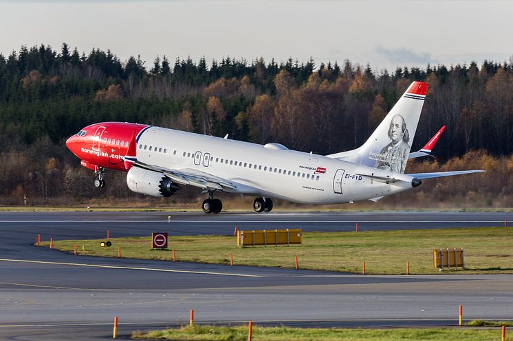 Norwegian Boeing 737 MAX 8