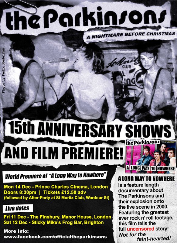 The Parkinsons - 15th Anniversary and Film Premiere 