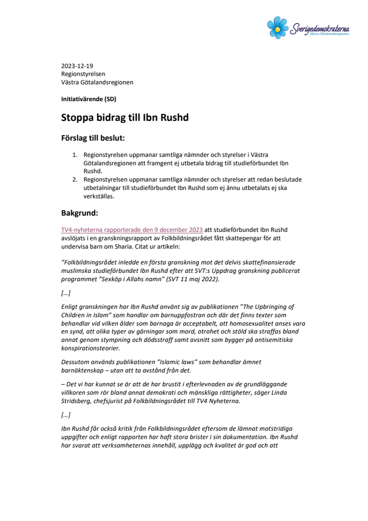 Initiativärende (SD) stoppa bidrag till Ibn Rushd.pdf