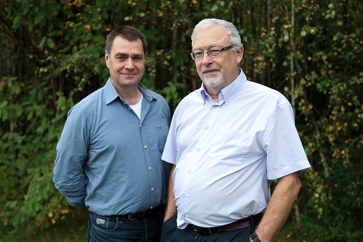 SLU-forskarna Gert Olsson och Birger Hörnfeldt