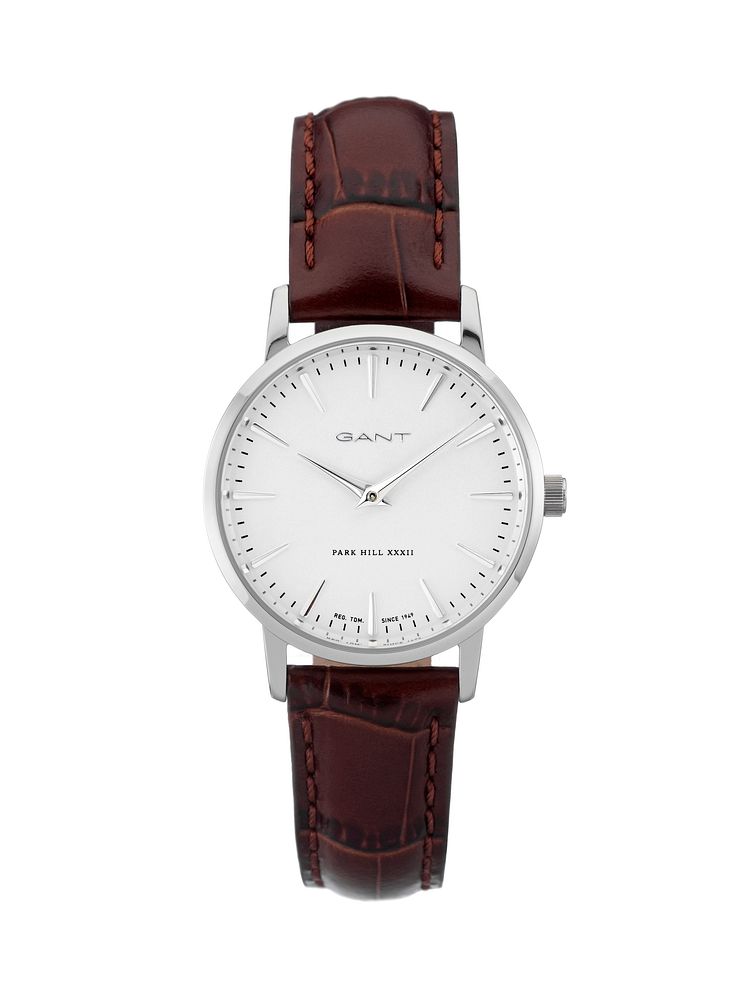 GANT Time - Park Hill 32 Steel/Leather