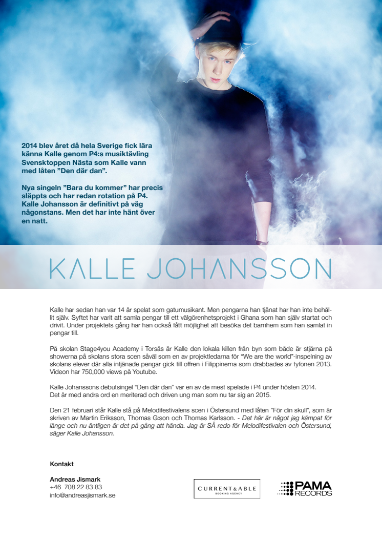 Mer information om Kalle Johansson