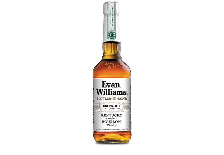 Evan Williams Bottled in bond no glass