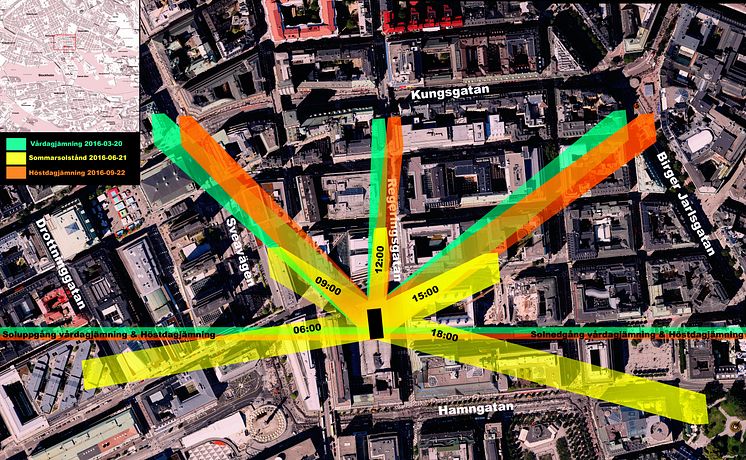 Centerpartiet föreslår ny skyskrapa i City - solstudie