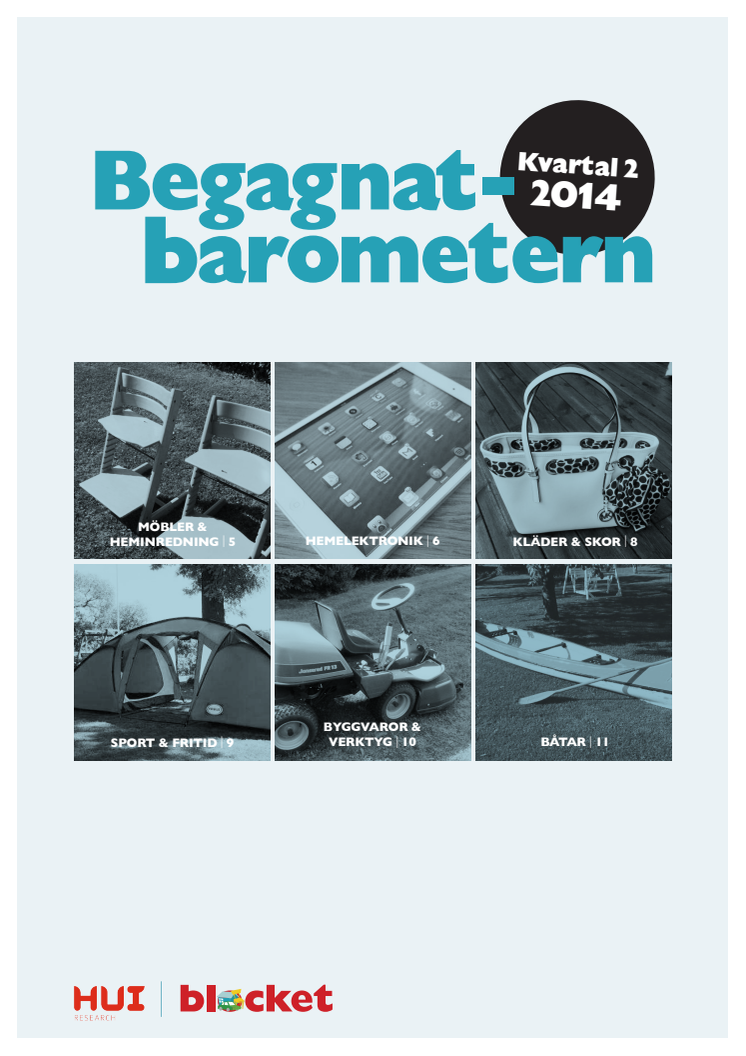 Begagnatbarometern Q2, 2014 – Avmattad begagnathandel efter stark vårsäsong