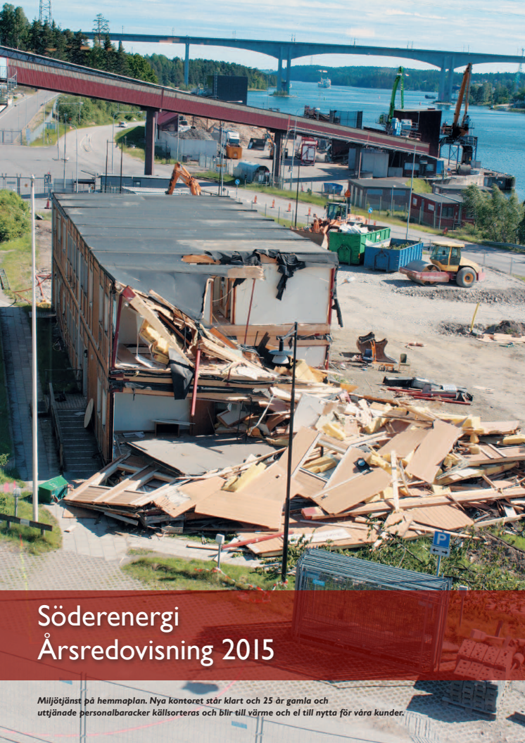 Söderenergi Årsredovisning 2015