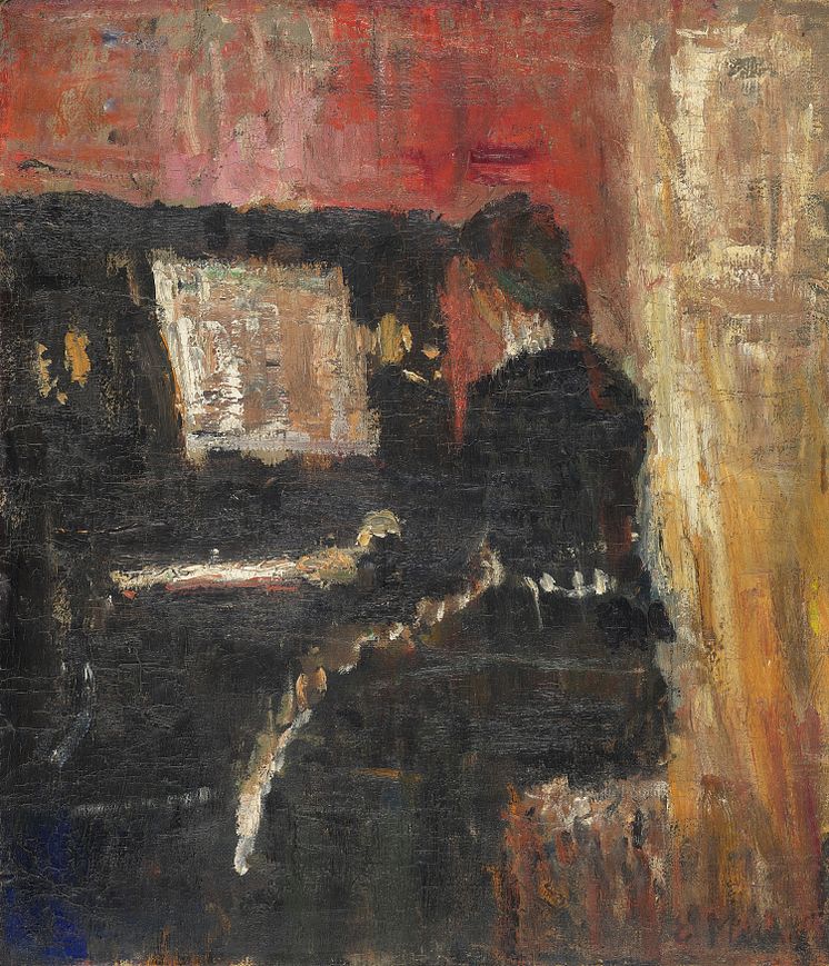 Edvard Munch: Pianopiken / The Piano Girl (1886)