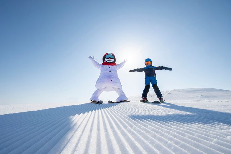 Valle skidåkning