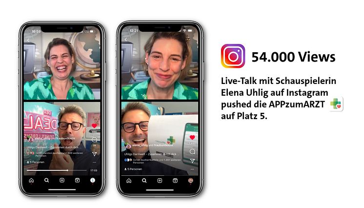 Live-Talk: Elena Uhlig und Carsten Frederik Buchert