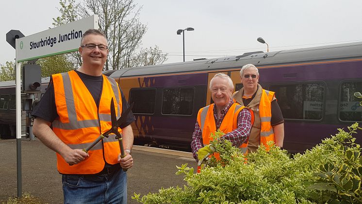 Friends of Stourbridge Stations at Stourbridge Junction