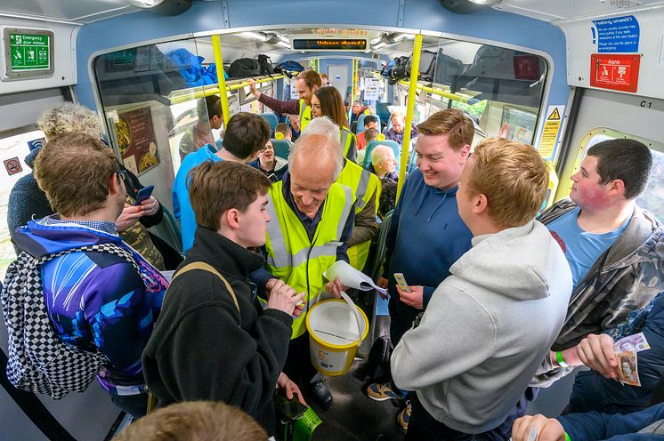 Farewell tour of Class 313 coastal trains