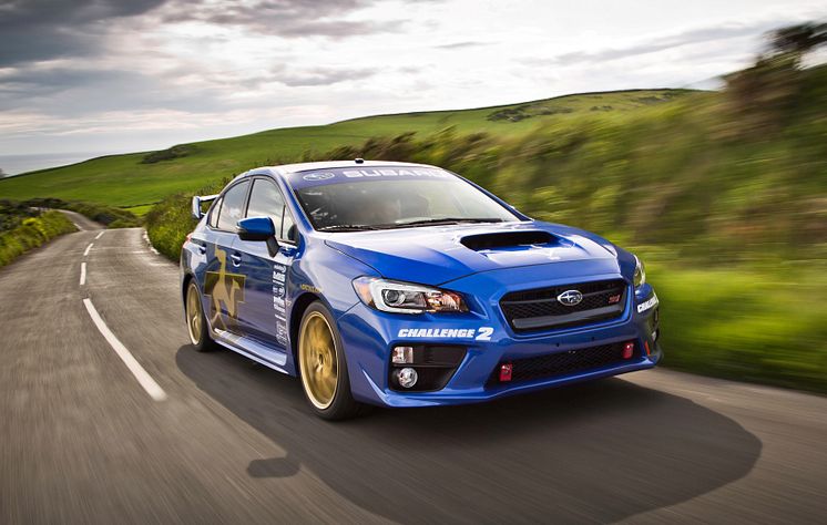 Subaru WRX STI sätter nytt rekord på Isle of Man