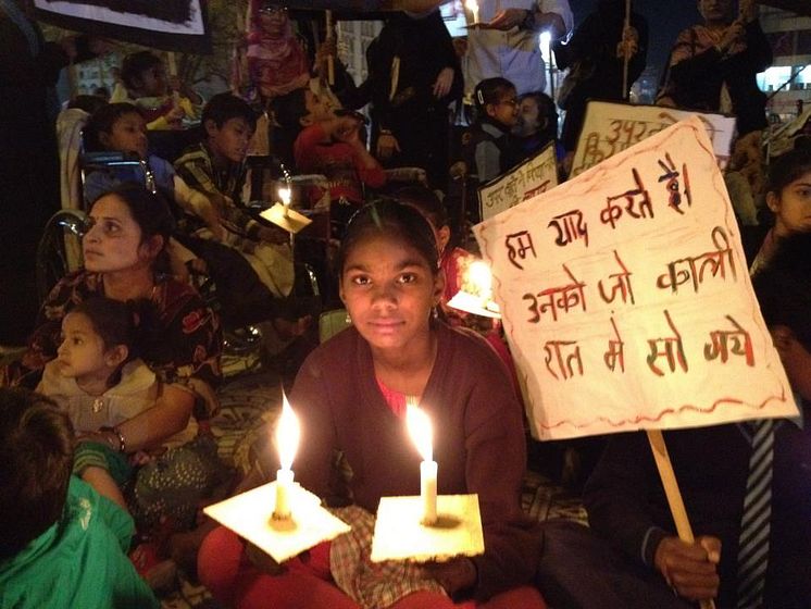 Chingari children celebrate 28th anniversary of Bhopal disaster