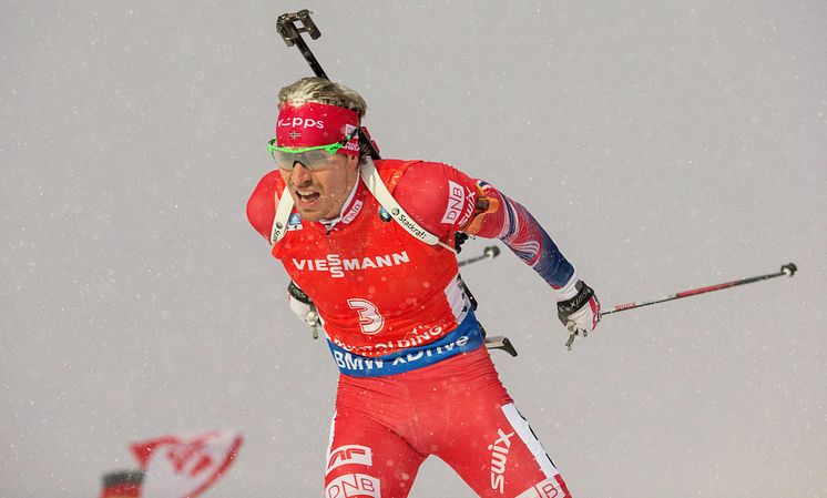 Emil Hegle Svendsen Ruhpolding sesongen 2015-2016
