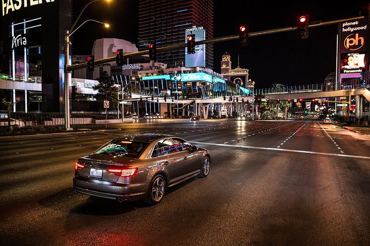 Audi connects with traffic lights in Las Vegas