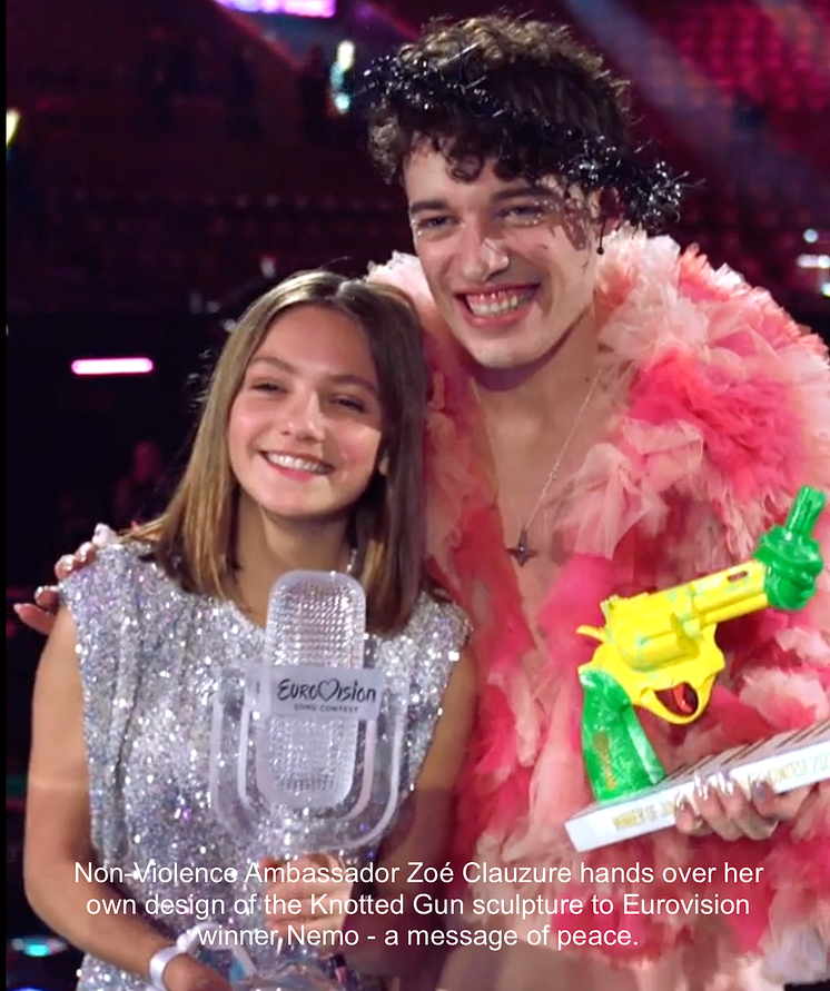 Zoé Clauzure&Nemo_Non-Violence Ambassador_16Oct2024.png