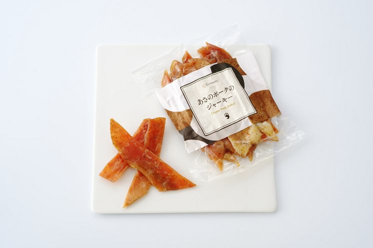 SPACIA X menu - Asano pork jerky