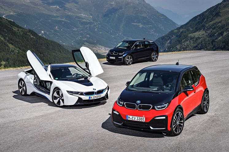 BMWi: BMW i3, BMW i3s, BMW i8