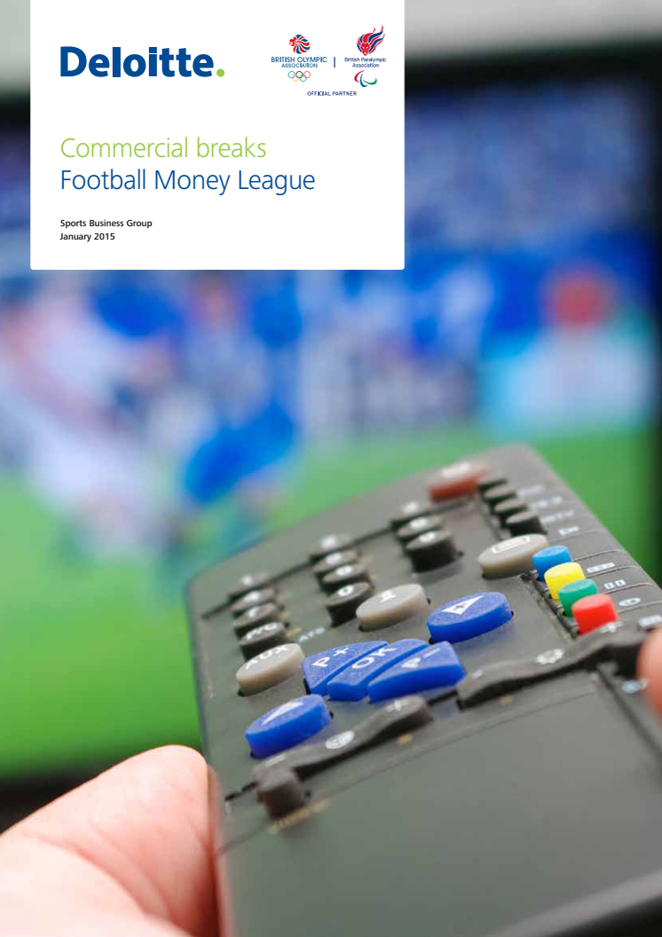 Deloitte Football Money League 2015