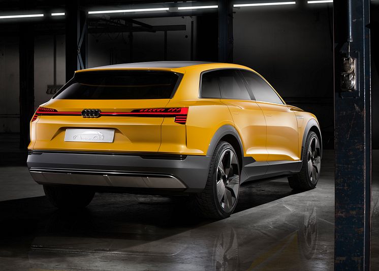 Audi h-tron quattro concept - statisk rear