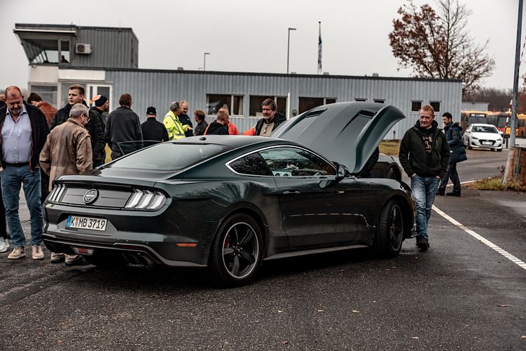 Ford Mustang Bullitt på Sjællandsringen