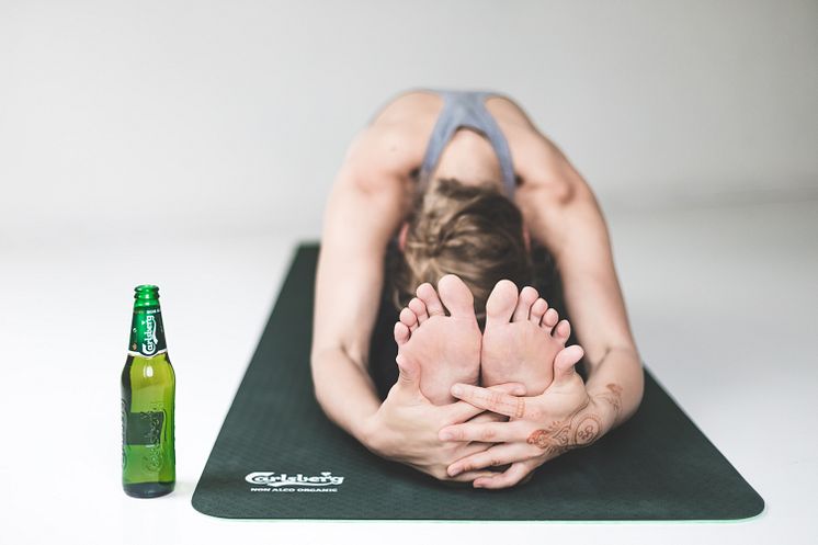 Carlsberg Beer Yoga