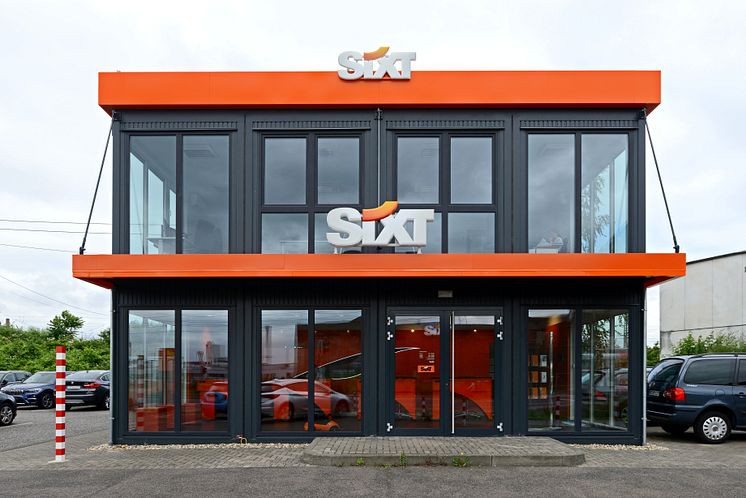 Das neue Sixt Servicezentrum in Modulbauweise