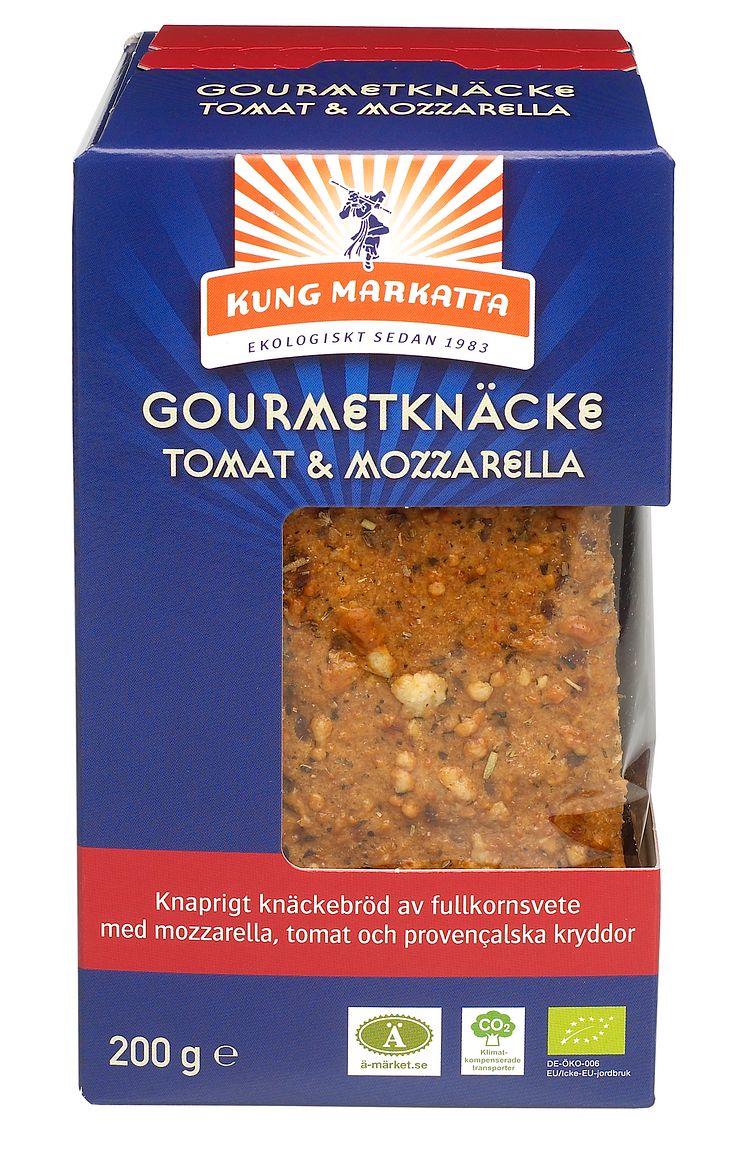 Kung Markatta Gourmetknäcke Tomat & Mozzarella