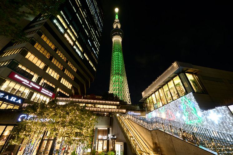 TOKYO SKYTREE TOWN Illuminated