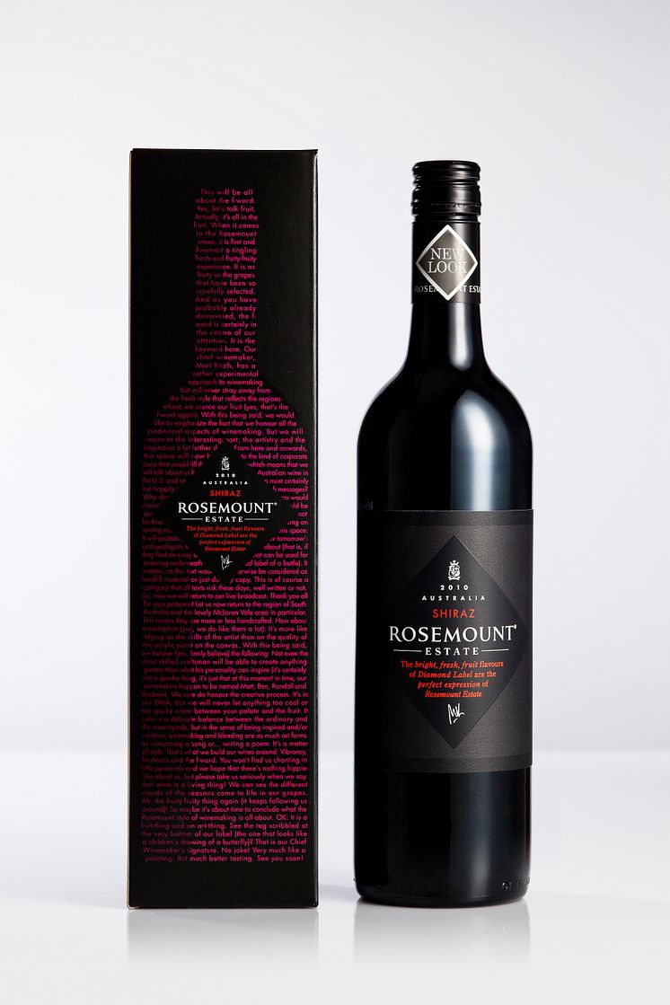 Vinhuset Rosemount förser vin med doftprov