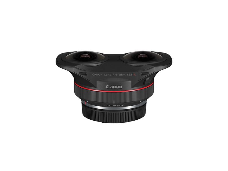 RF 5.2mm F2.8L DUAL FISHEYE WITH CAP FRA