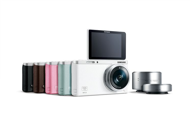 NX mini on Samsungin ohuin ja kevyin vaihdettavalla objektiivilla varustettu kompaktikamera.