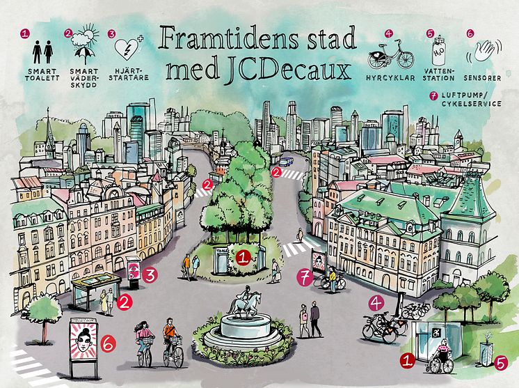 Inbjudan till Framtidens stad med JCDecaux