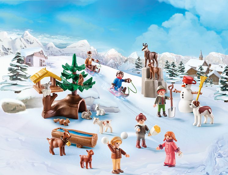 Adventskalender „Heidis Winterwelt“ von PLAYMOBIL (70260)