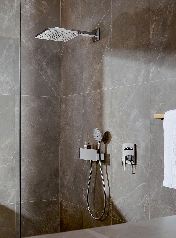 hansgrohe Raindance E hovedbruser med indbygningsarmatur