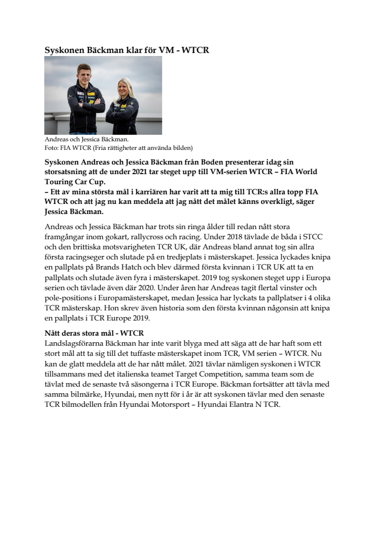 210419 SWE Pressrelease, WTCR Announcement.pdf