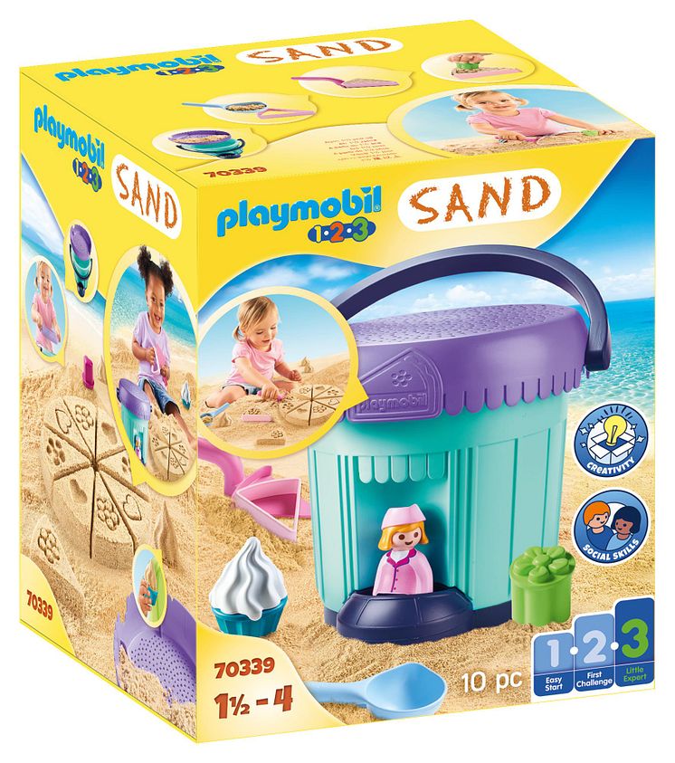Kreativset Sandbäckerei (70339) von PLAYMOBIL 1.2.3 SAND