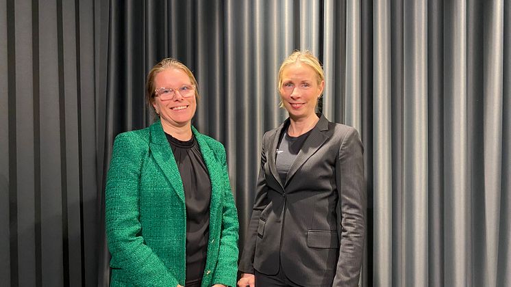 Caroline Segersteen and Pernilla Bonde