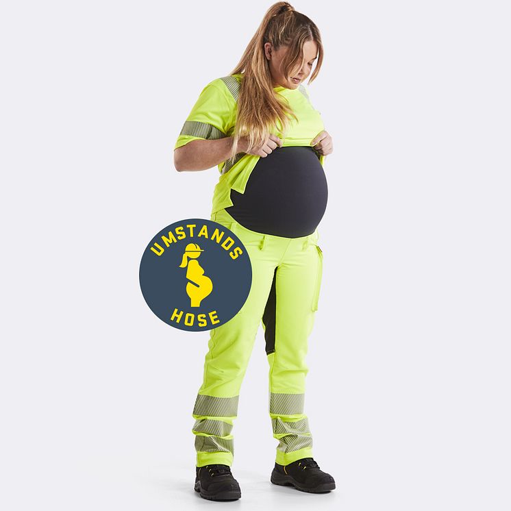 Blåkläder Arbeits-Umstandshose High-Vis