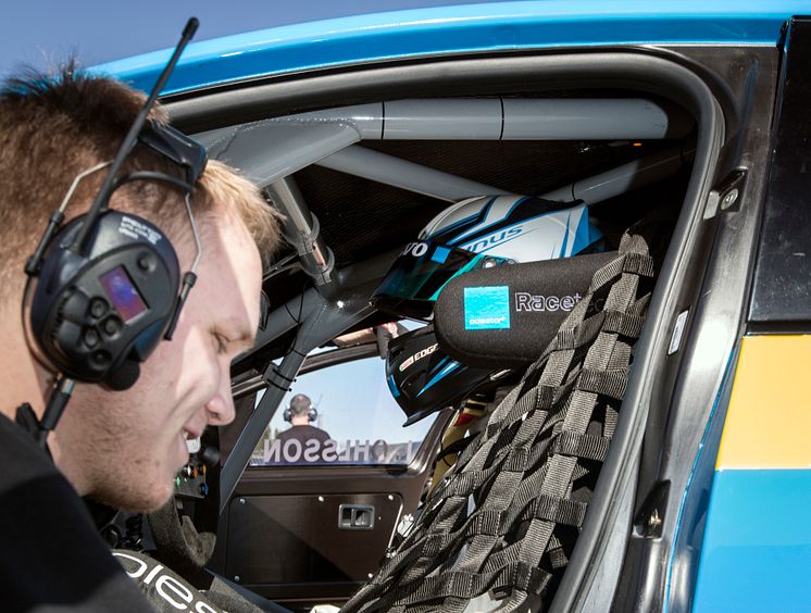 Volvo Polestar Racing på Swecondagarna 2014 - Rasmus Thulin