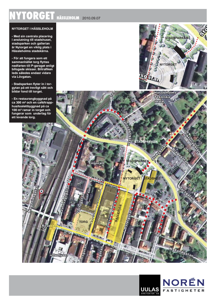 Nytorget kan omvandlas till modern mötesplats