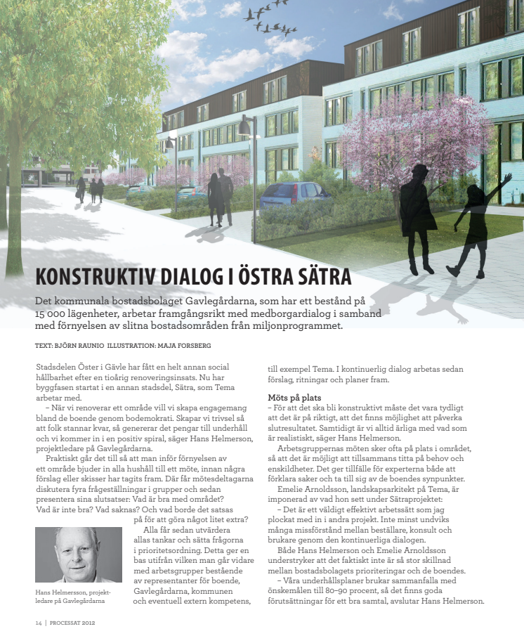 Konstruktiv dialog i Östra Sätra