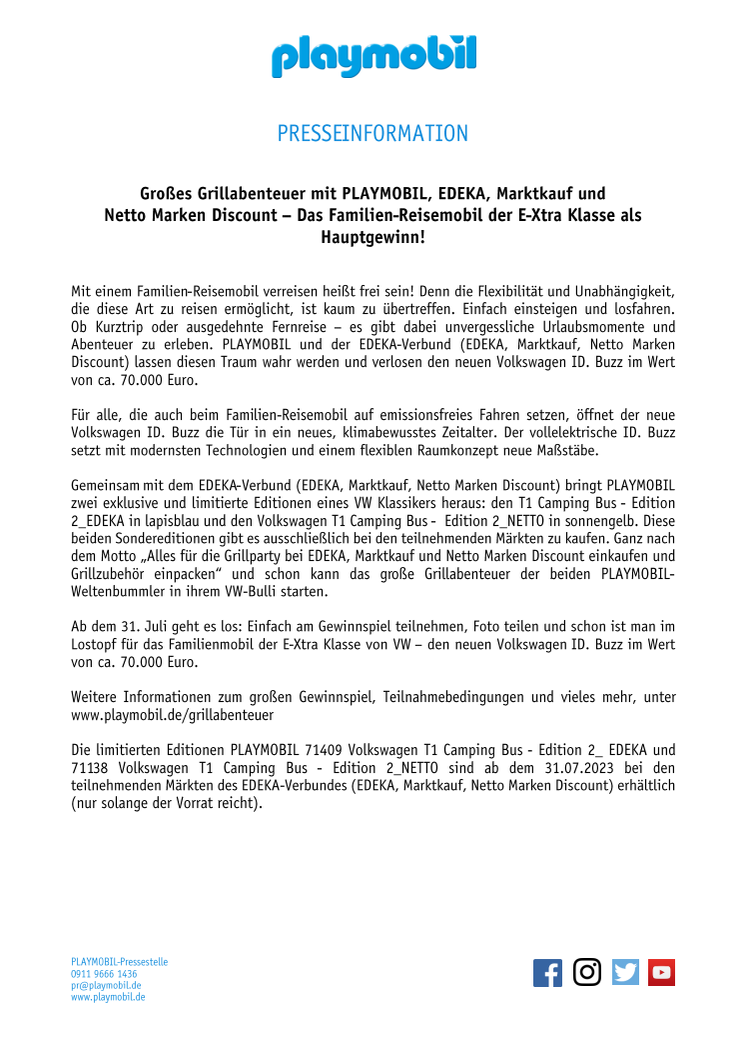 Pressemitteilung Großes Grillabenteuer von PLAYMOBIL, EDEKA und NETTO.pdf