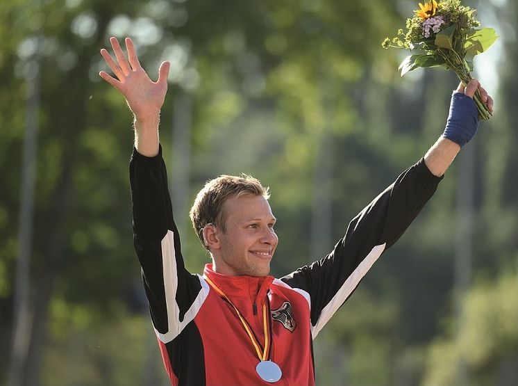 Großer Jubel nach Titelgewinn – Alexander Bley ist Europameister über 3.000 Meter Hindernis