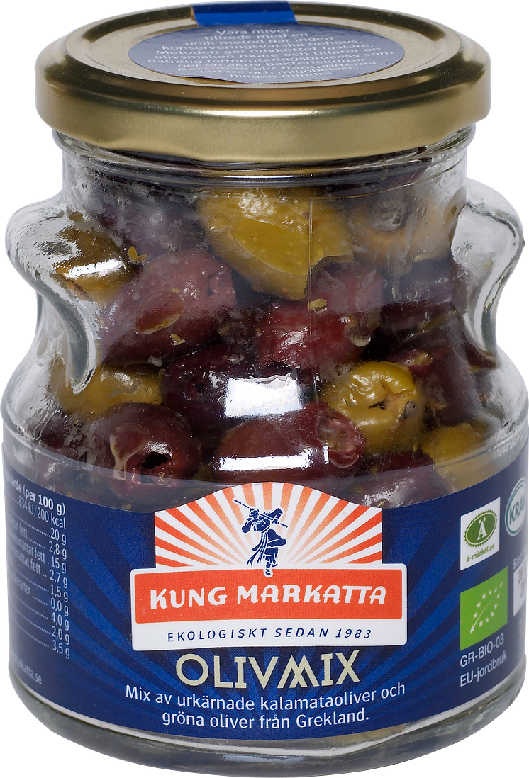 Kung Markatta Olivmix (utan kärna)