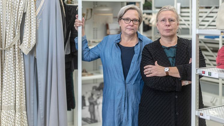 Karin Lindvall, museichef, och Molly Wikdahl, ansvarig arkitekt Carlstedt Arkitekter.