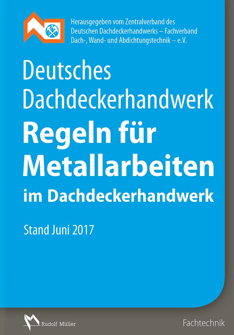 Regeln für Metallarbeiten im Dachdeckerhandwerk (2D/tif)