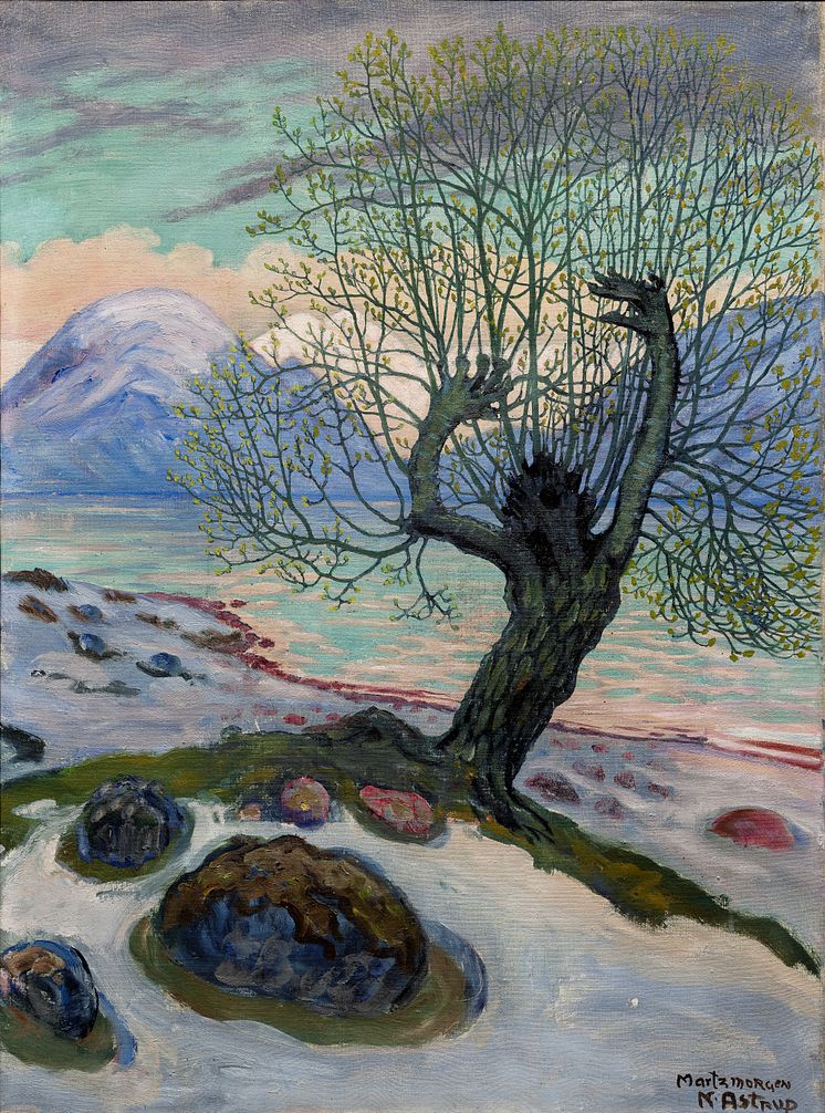 Nikolai Astrup: Marsmorgen (ca 1920)