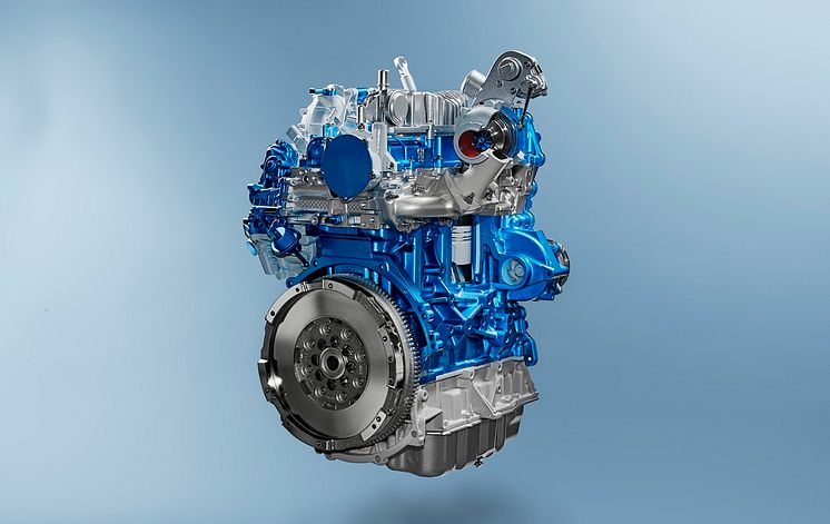 A vadonatúj Ford EcoBlue motor új fogalom a dízel technológiában: tisztább, takarékosabb, erősebb és nyomatékosabb