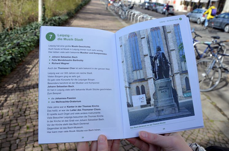 Blick in die Broschüre Leipzig - eine kleine Stadtgeschichte